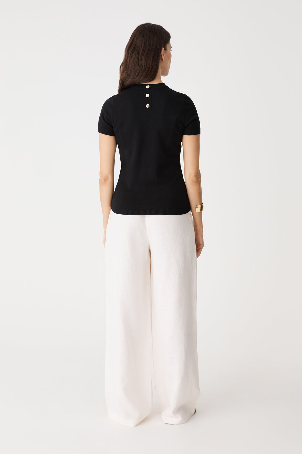 Catherine Short Sleeve Knit