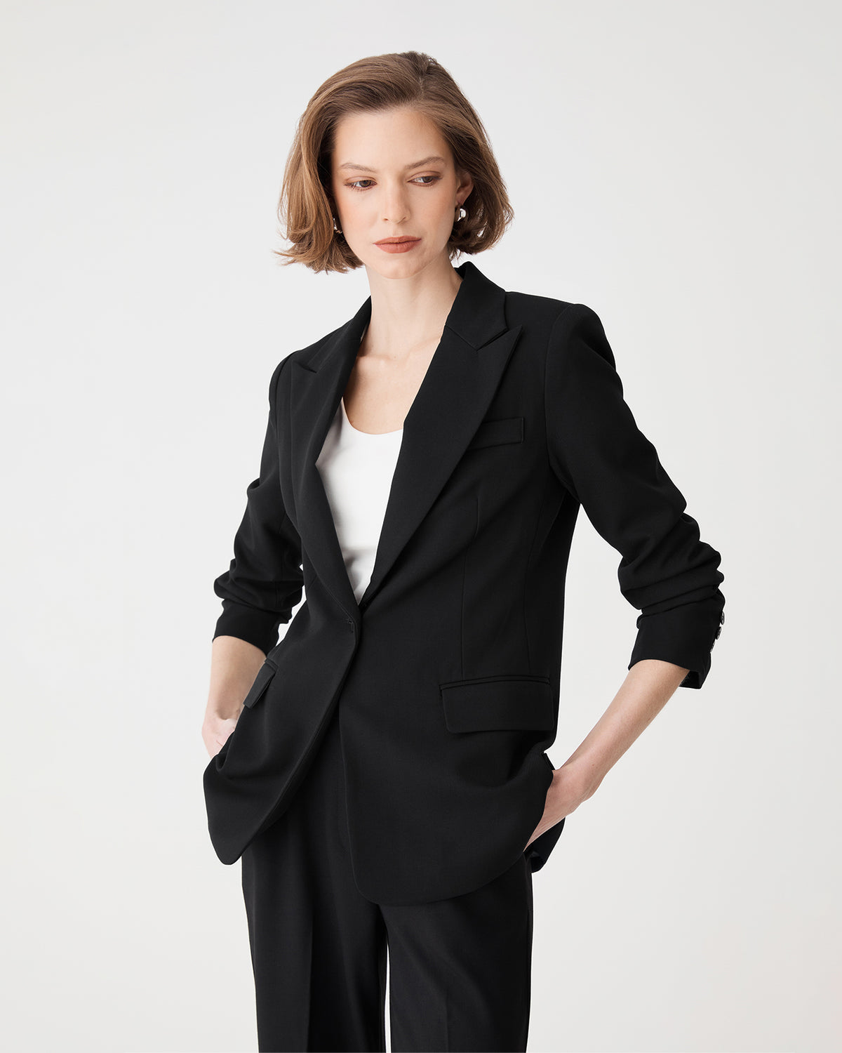 Merid Single Breasted Blazer
