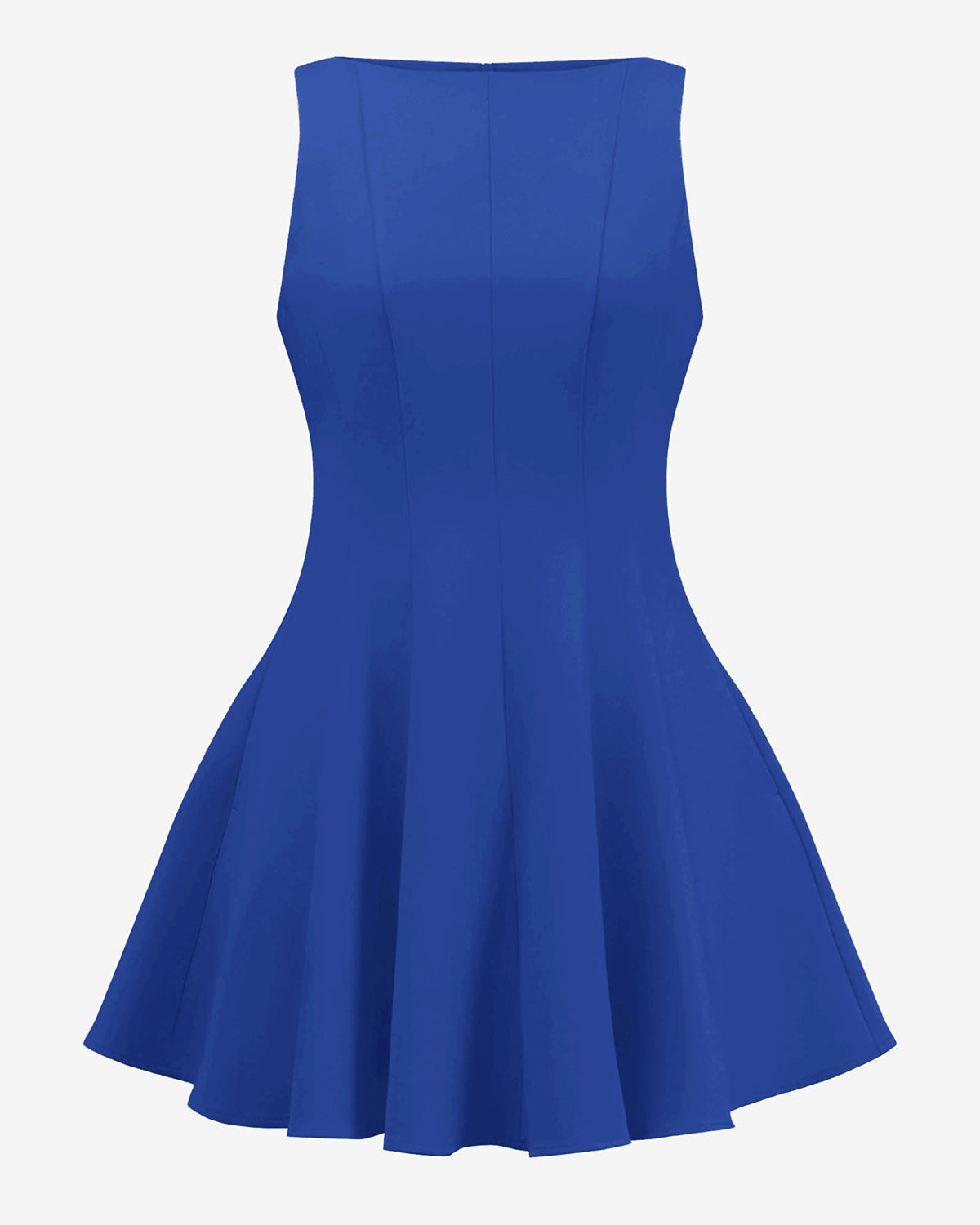 Sandy Panel Mini Dress in electric blue — view 5