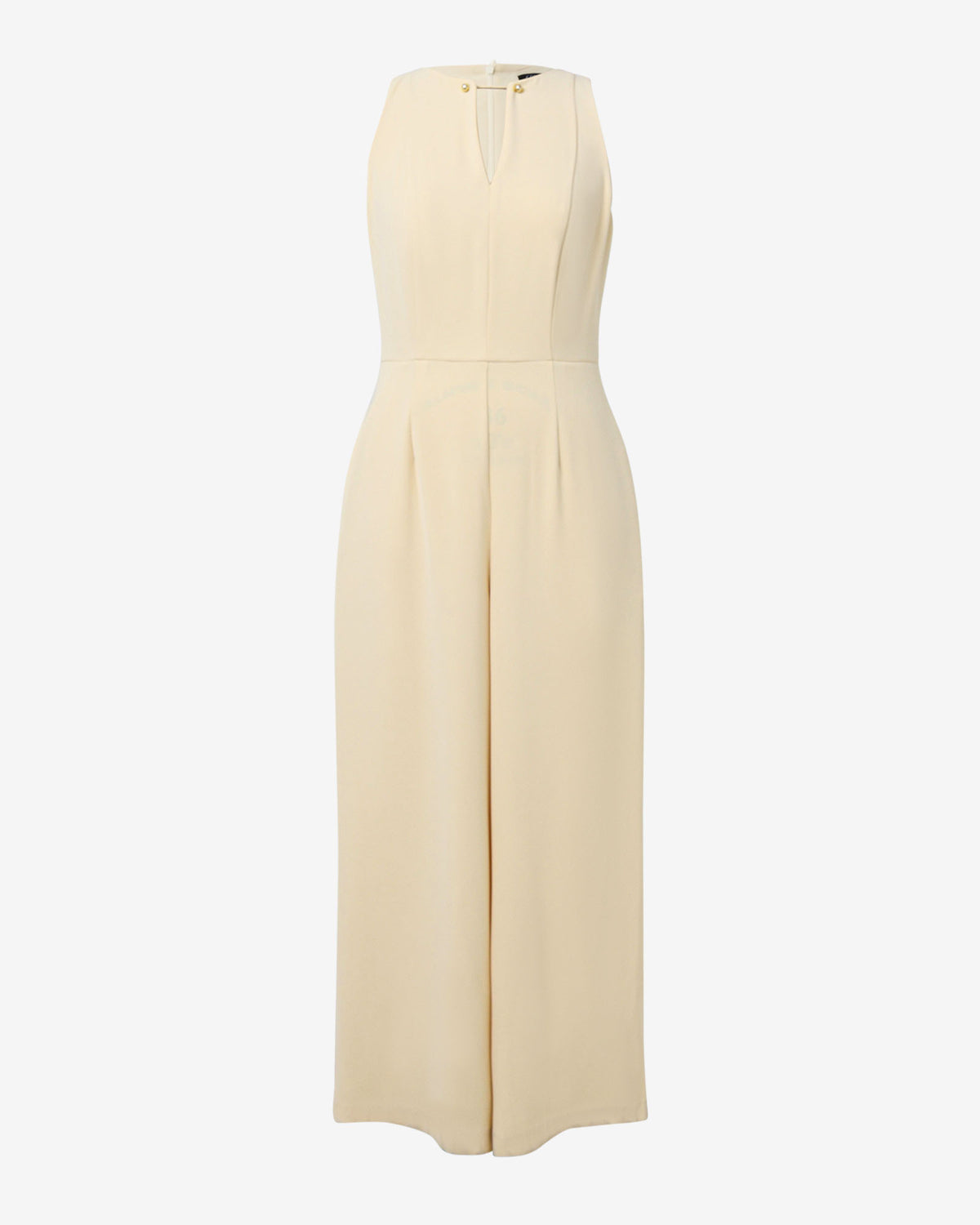 Killara Wide Leg Jumpsuit in whipped butter — product-only view