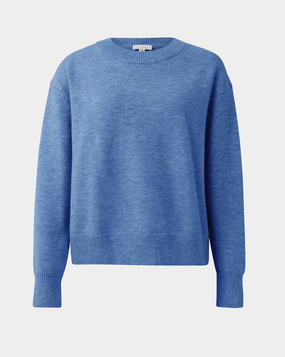 Joyli Round Neck Knit in periwinkle — product-only view