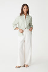 Ami 2 Linen Elastic Back Pants