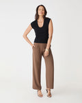 Laura Tencel Scoop Neck Knit — view 2